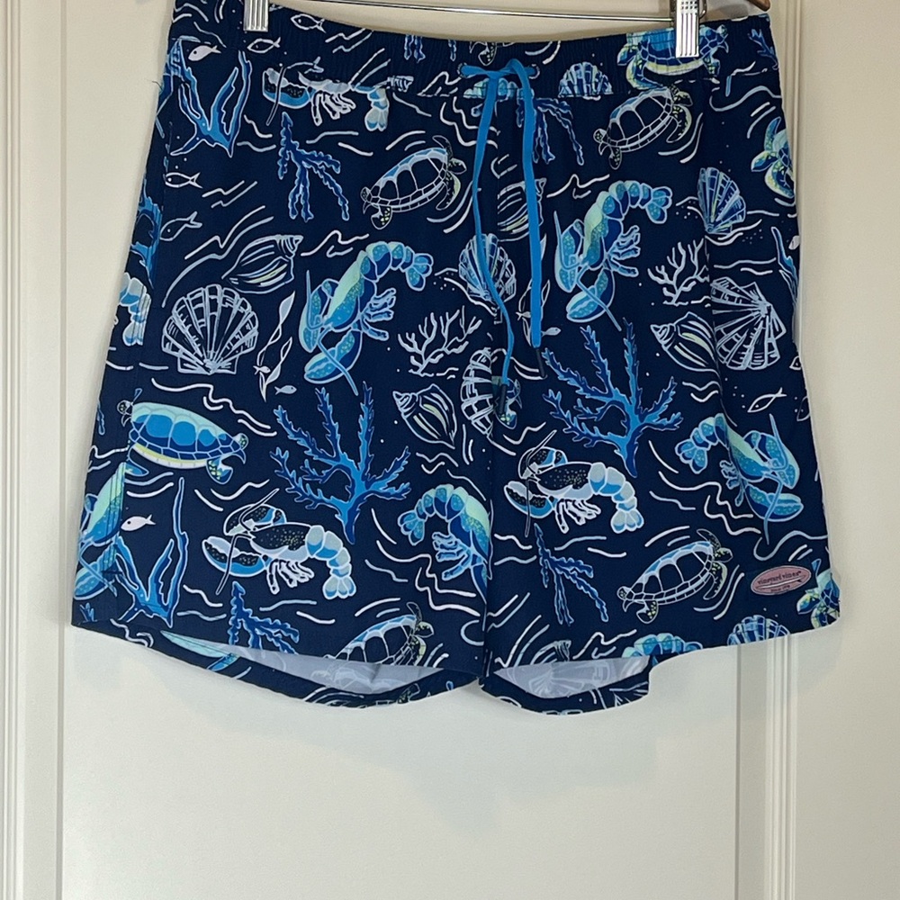Vineyard Vines Men’s Blue Swim Trunks